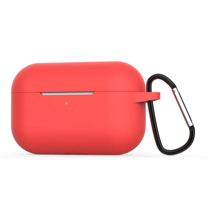 Silicone AirPods Case with Carabiner Hook – Soft Protective Cover