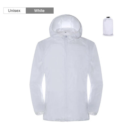 Waterproof Rain Jacket – Unisex Camping & Outdoor Windbreaker