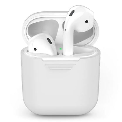 Silicone AirPods Case – Soft Protective Cover for AirPods 1, 2 & Pro