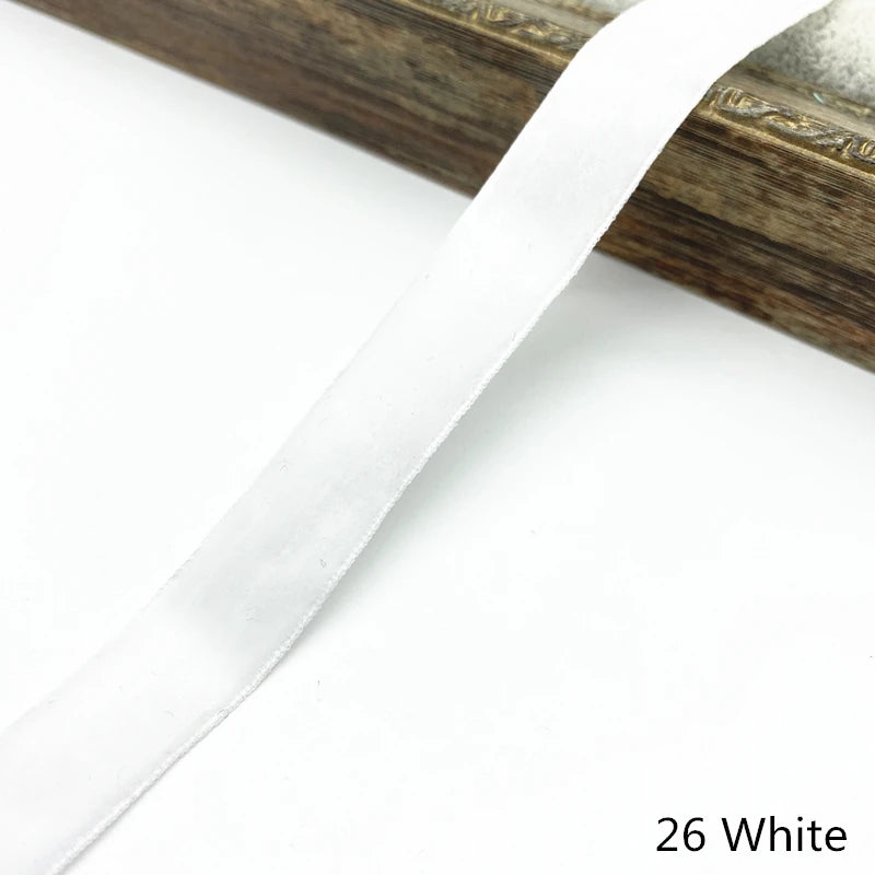 Velvet Ribbon – Multiple Widths & Colors for Crafts, Gifts & Decor