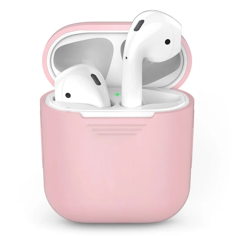 Silicone AirPods Case – Soft Protective Cover for AirPods 1, 2 & Pro