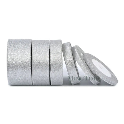 Satin Ribbon 25 Yards – 6mm to 50mm Wide, Multiple Colors