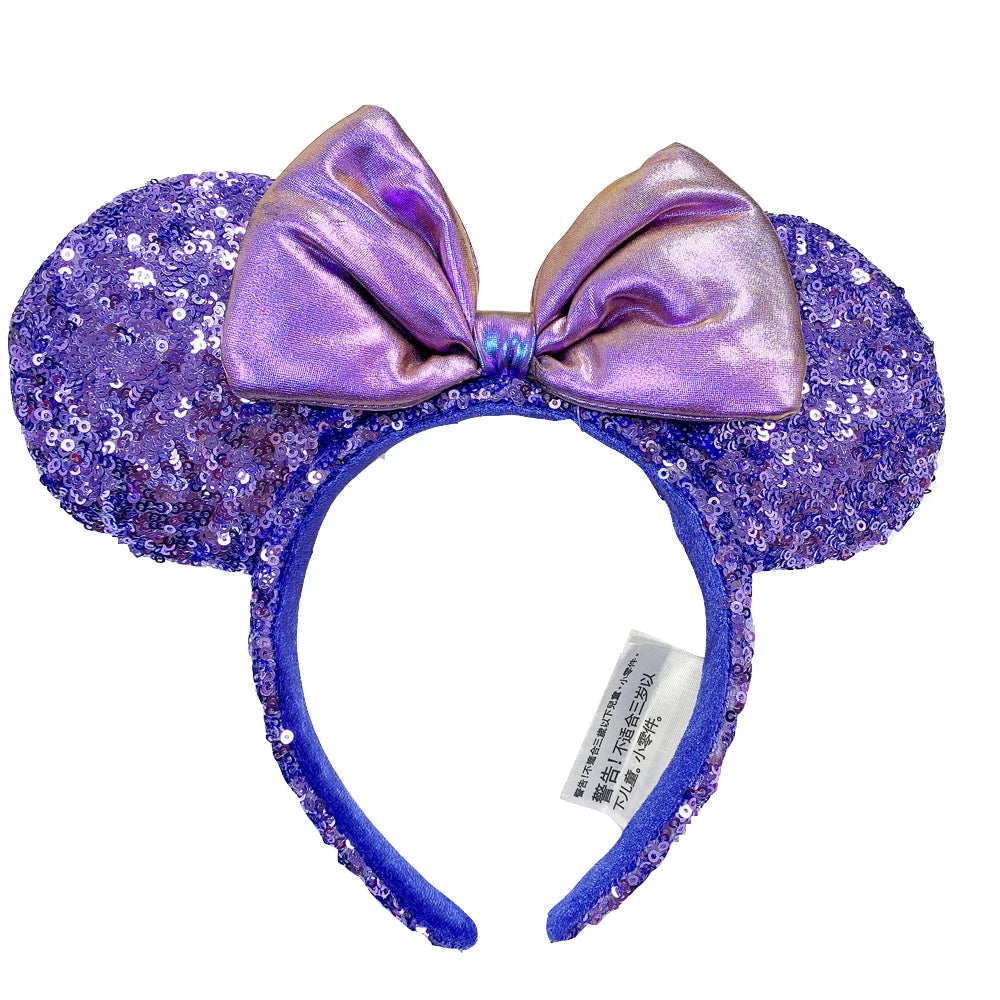Disney Mickey Ears Headband – Sequin Minnie Cosplay Hairband