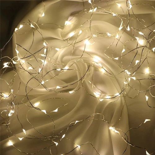 LED Fairy String Lights – Battery Powered Copper Wire (1M–10M)