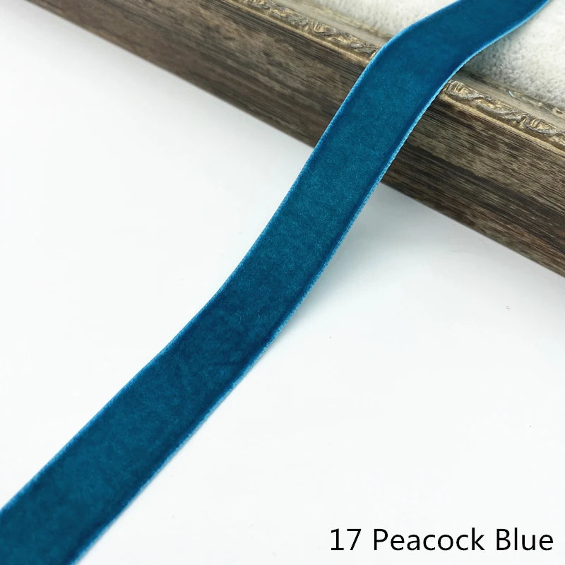 Velvet Ribbon – Multiple Widths & Colors for Crafts, Gifts & Decor