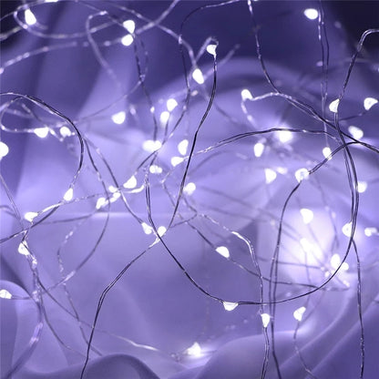 LED Fairy String Lights – Battery Powered Copper Wire (1M–10M)