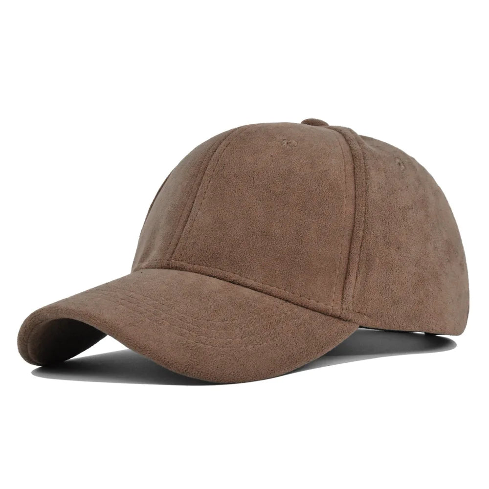 Solid Color Baseball Cap – Unisex Retro Adjustable Hat