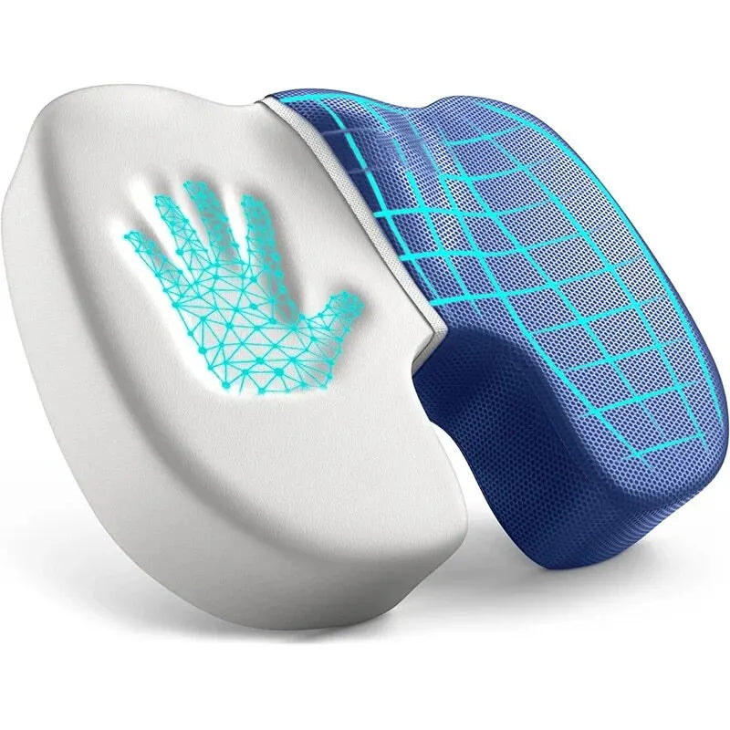 Ergonomic Memory Foam Seat Cushion for Office & Home