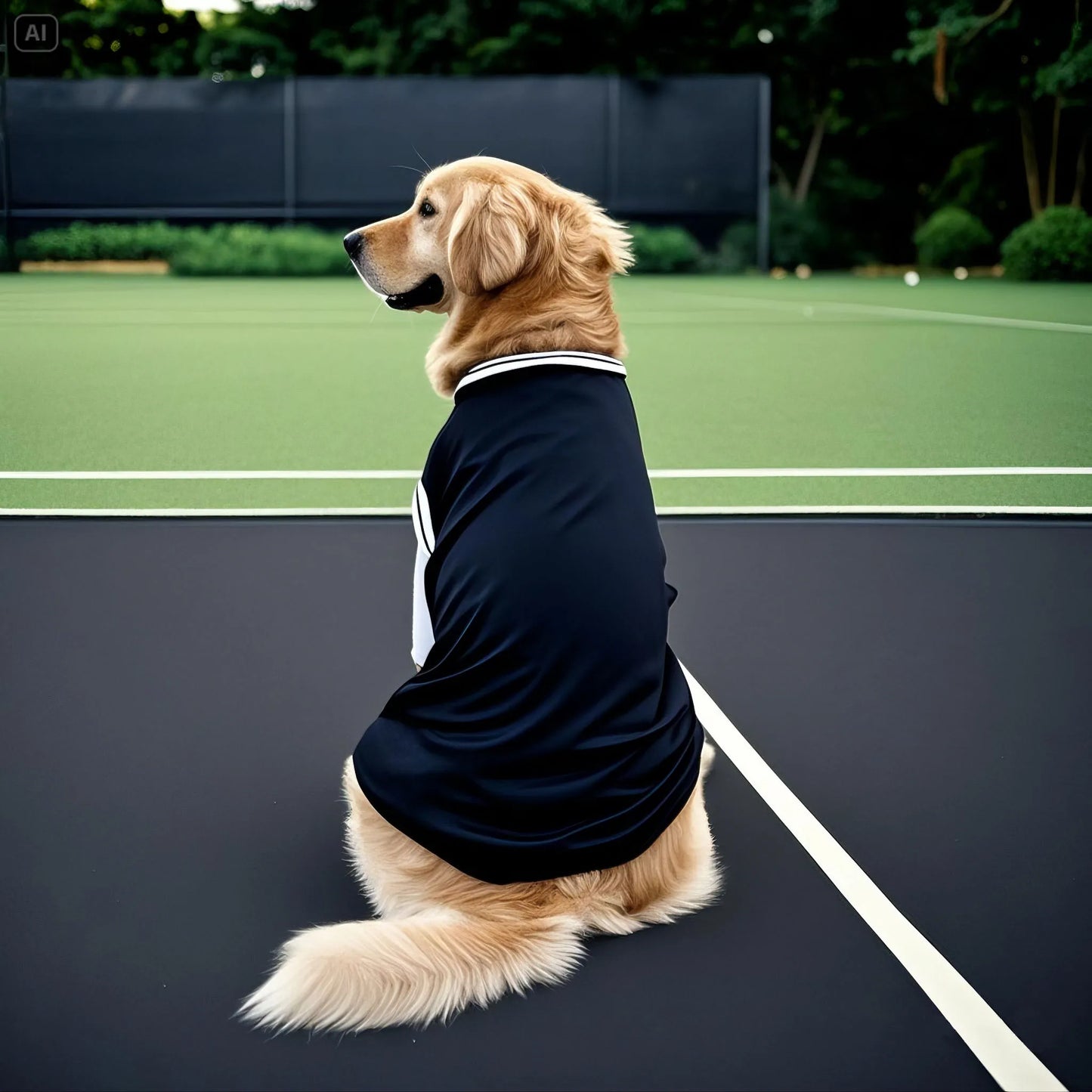 Large Dog Summer T-Shirt – Hawaiian Style Pet Tee XL–5XL