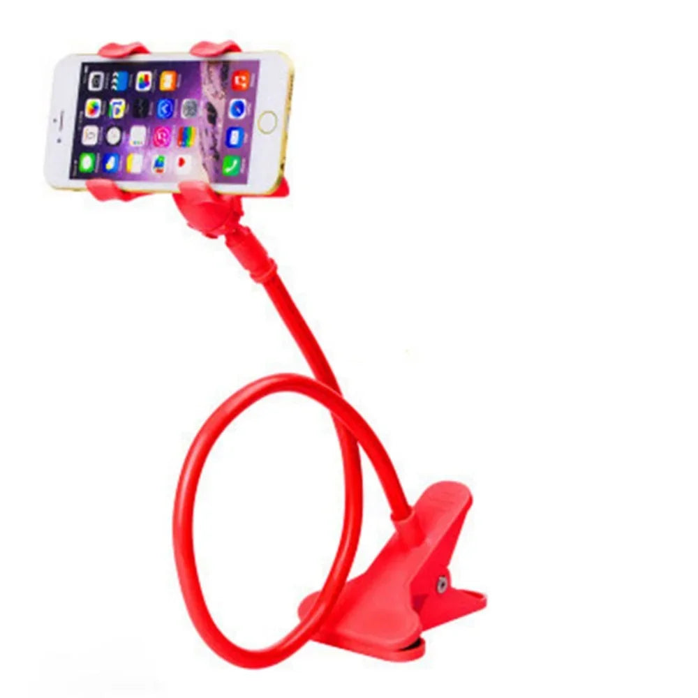 Flexible Long Arm Phone Holder with Clip – Lazy Bed & Desk Mount