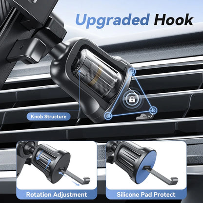 Joyroom Car Phone Holder – 360° Universal Mount for Dashboard, Air Vent & Windshield