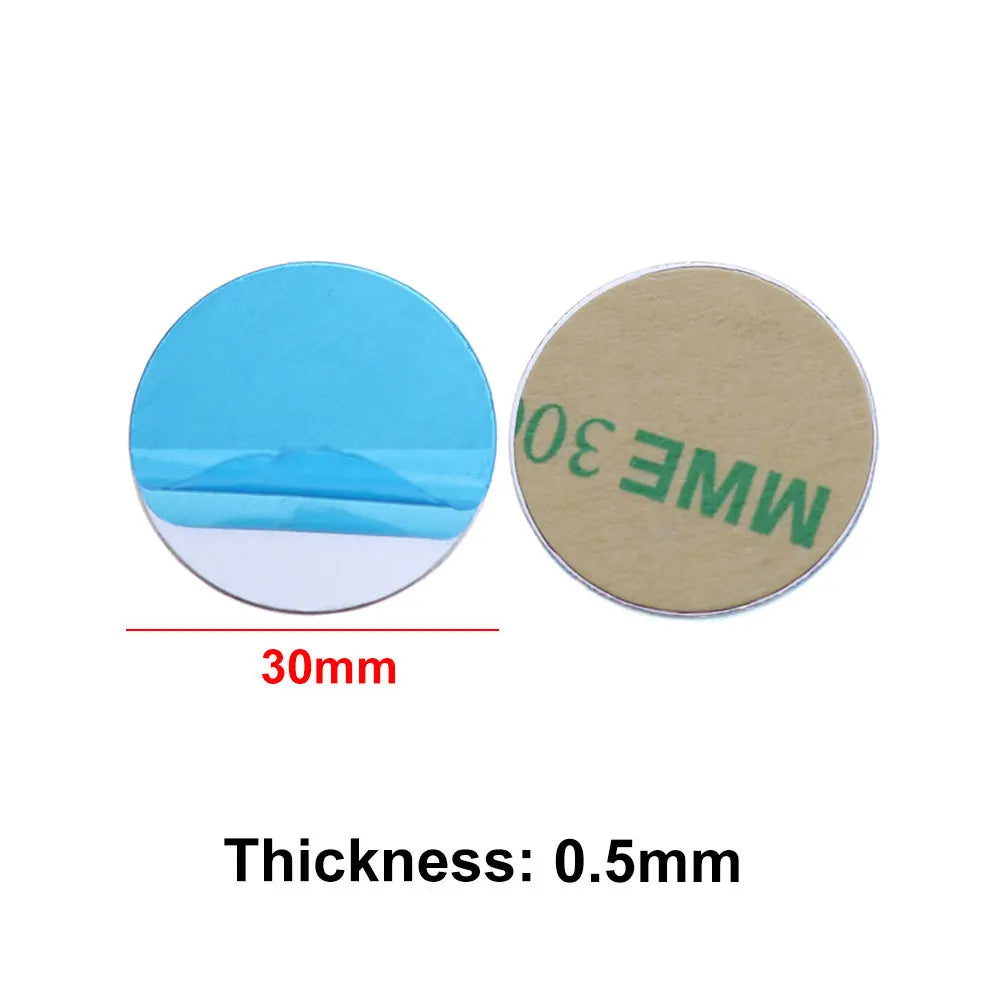 Magnetic Metal Plates for Car Phone Holder – 10pcs Iron Sheets