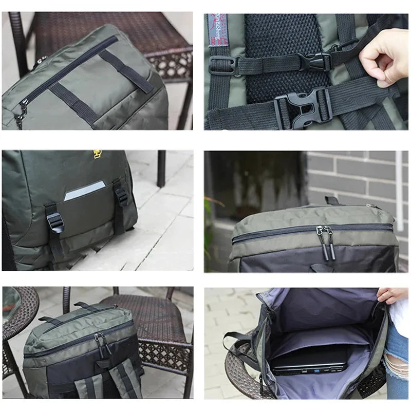 Large Hiking Backpack 50L/80L for Camping & Travel