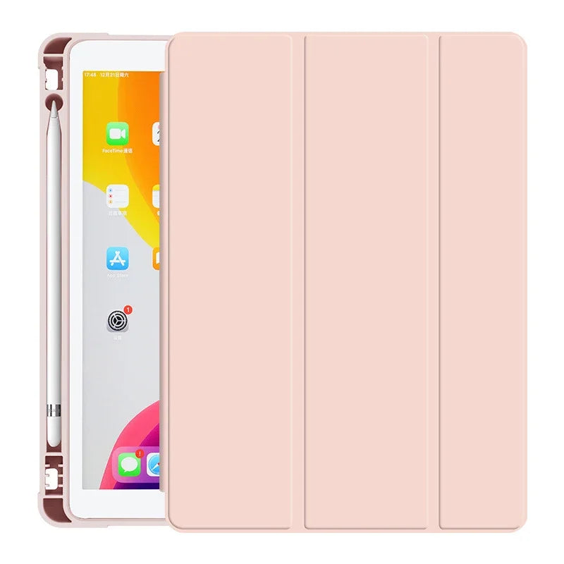iPad Case with Pencil Slot – Slim Folio Smart Cover