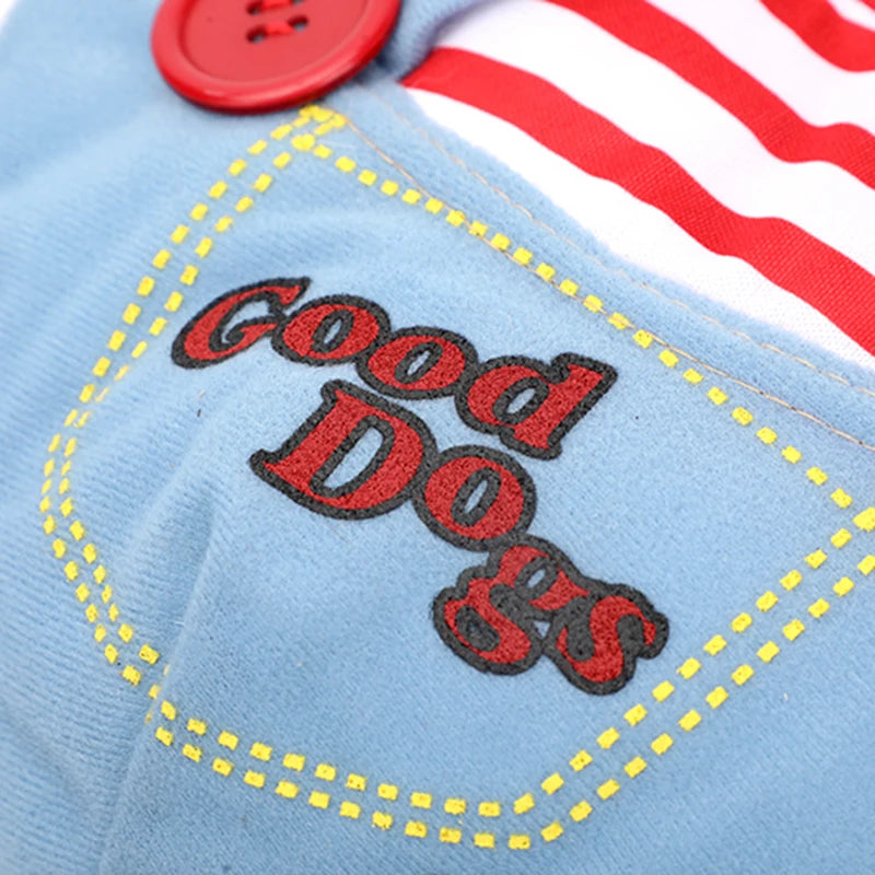 Funny Halloween Cat Dog Cosplay Jumpsuit Costume