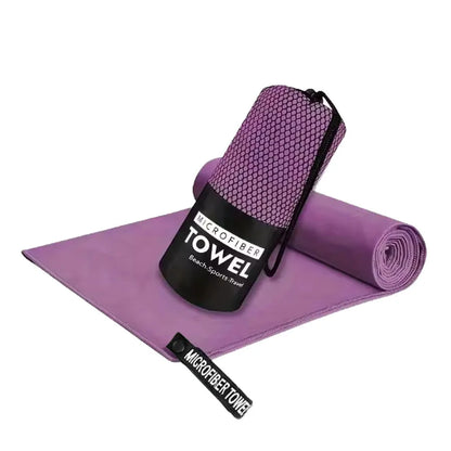 Microfiber Travel Towel – Quick-Dry, Super Absorbent & Compact