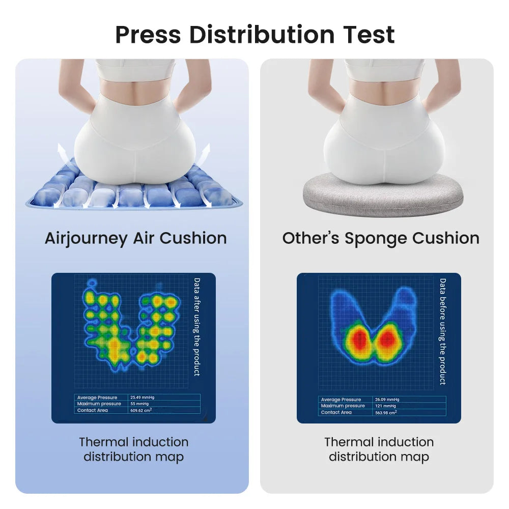3D Ergonomic Seat Cushion for Office Chair & Car