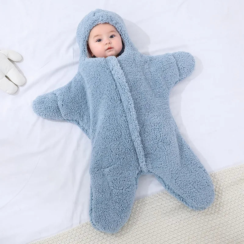 Baby Fleece Romper – Hooded One-Piece Winter Jumpsuit