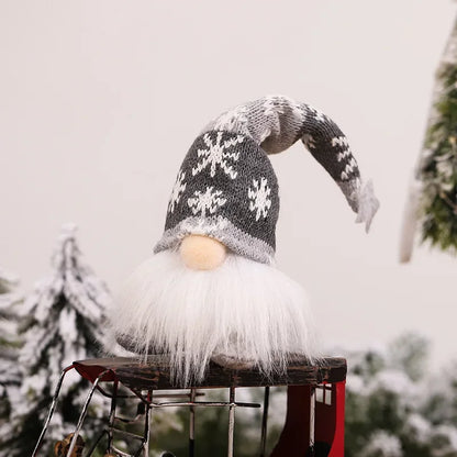 Light-Up Christmas Gnome Doll – Long-Leg Faceless Plush Holiday Decoration