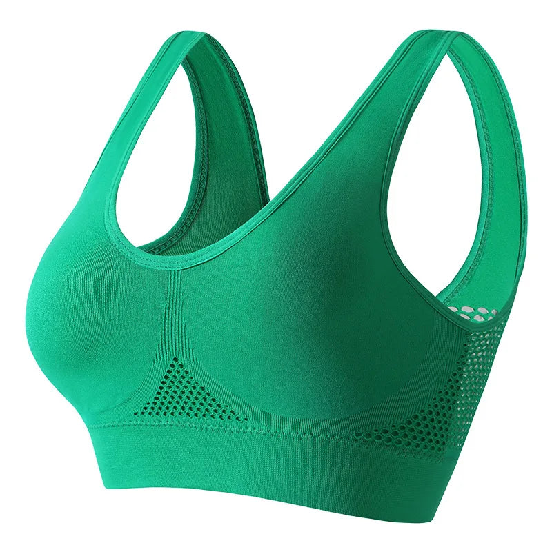 Women's High-Support Sports Bra – Shockproof Running Fitness Bra