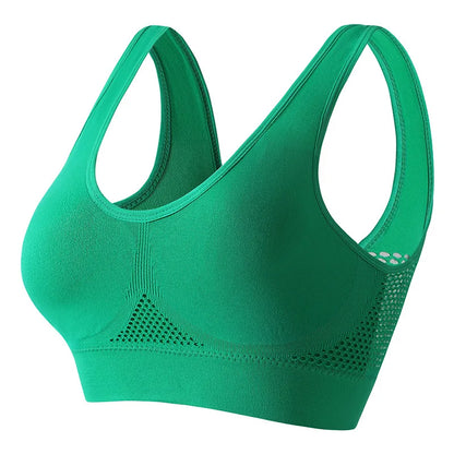 Women's High-Support Sports Bra – Shockproof Running Fitness Bra