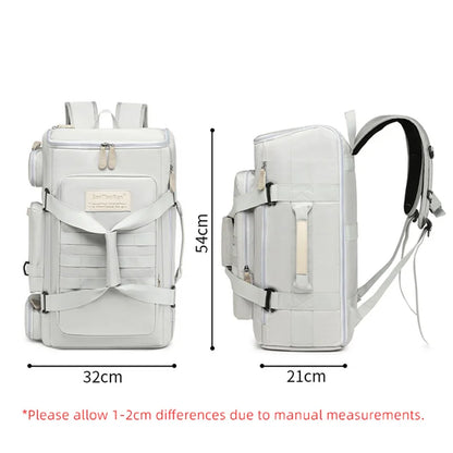 Large Capacity Gym & Travel Backpack – Wet Dry Separation Sports Bag