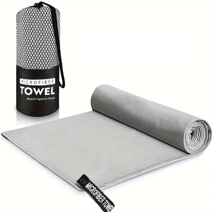 Outdoor Sports Microfiber Towel – Quick-Dry & Super Absorbent