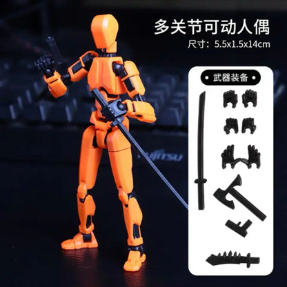 T13 Multi-Jointed Robot Dog Action Figure – Poseable Titan Mech Toy