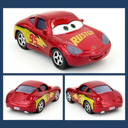 Disney Pixar Cars Sally Lightning McQueen Diecast Toy Car Set