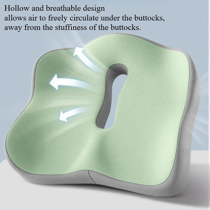 3D Ergonomic Memory Foam Seat Cushion – Washable Office Chair Pad