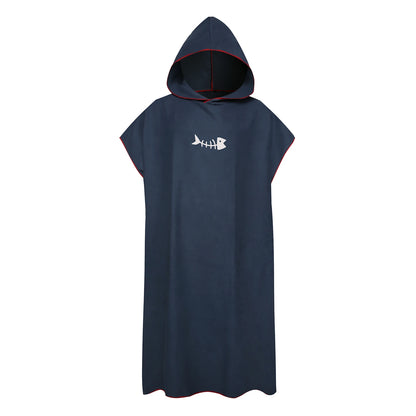 Microfiber Surf Poncho Changing Robe with Hood for Adults