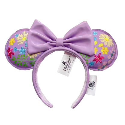 Disney Minnie Mouse Ears Headband – Sequin Bow Princess & Villain Styles