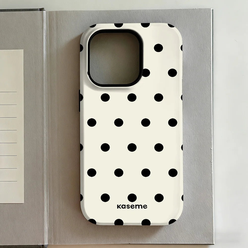 Y2K Style Grid iPhone Case