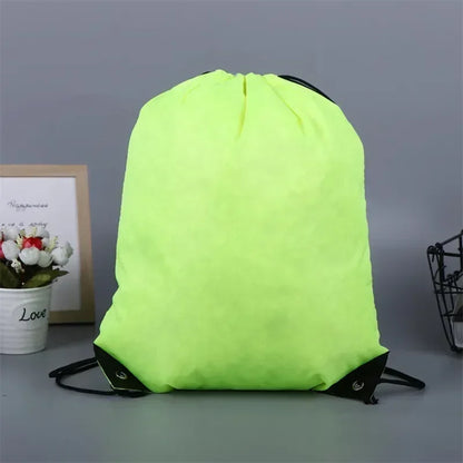 Drawstring Backpack Bag – Lightweight Nylon Gym Sack