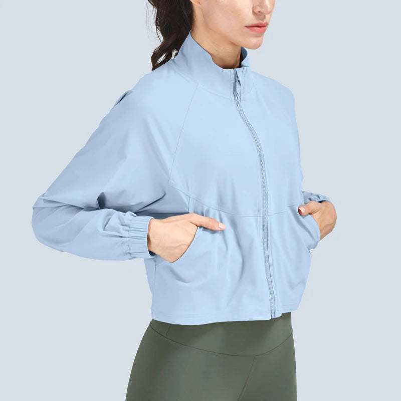 Women's UPF50 Sun Protection Jacket – Lightweight Zip-Up