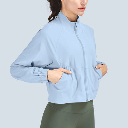 Women's UPF50 Sun Protection Jacket – Lightweight Zip-Up