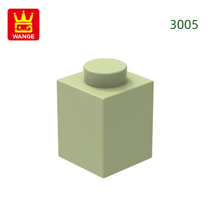 Wange 3005 1x1 Basic Brick MOC Parts – 232pcs Bulk Pack