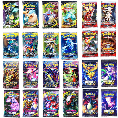 324PCS Pokémon Sun Moon XY Evolutions Booster Box