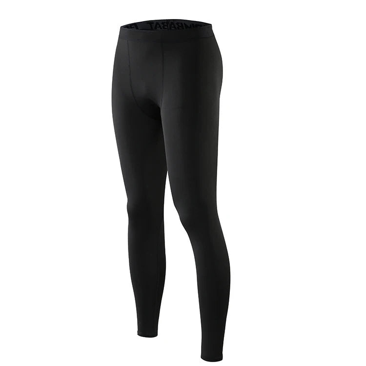 Men's Compression Leggings – Dry Fit Gym Training Tights