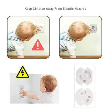 Baby Outlet Covers (10pcs) – Child Safety Socket Protectors