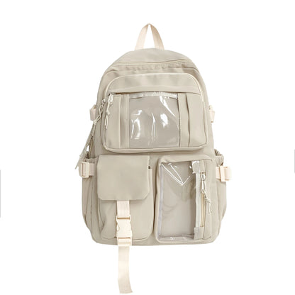 Cute Nylon Backpack for Girls & Teen Students
