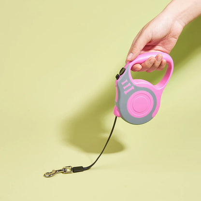 Retractable Dog Leash – 3M & 5M Nylon Lead for Small Dogs & Cats