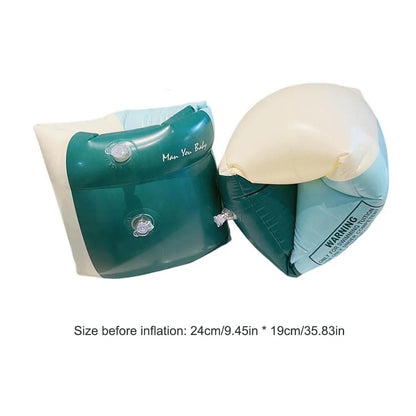Inflatable Swim Arm Floaties Double Air Chamber Pool Armbands for Adults & Kids