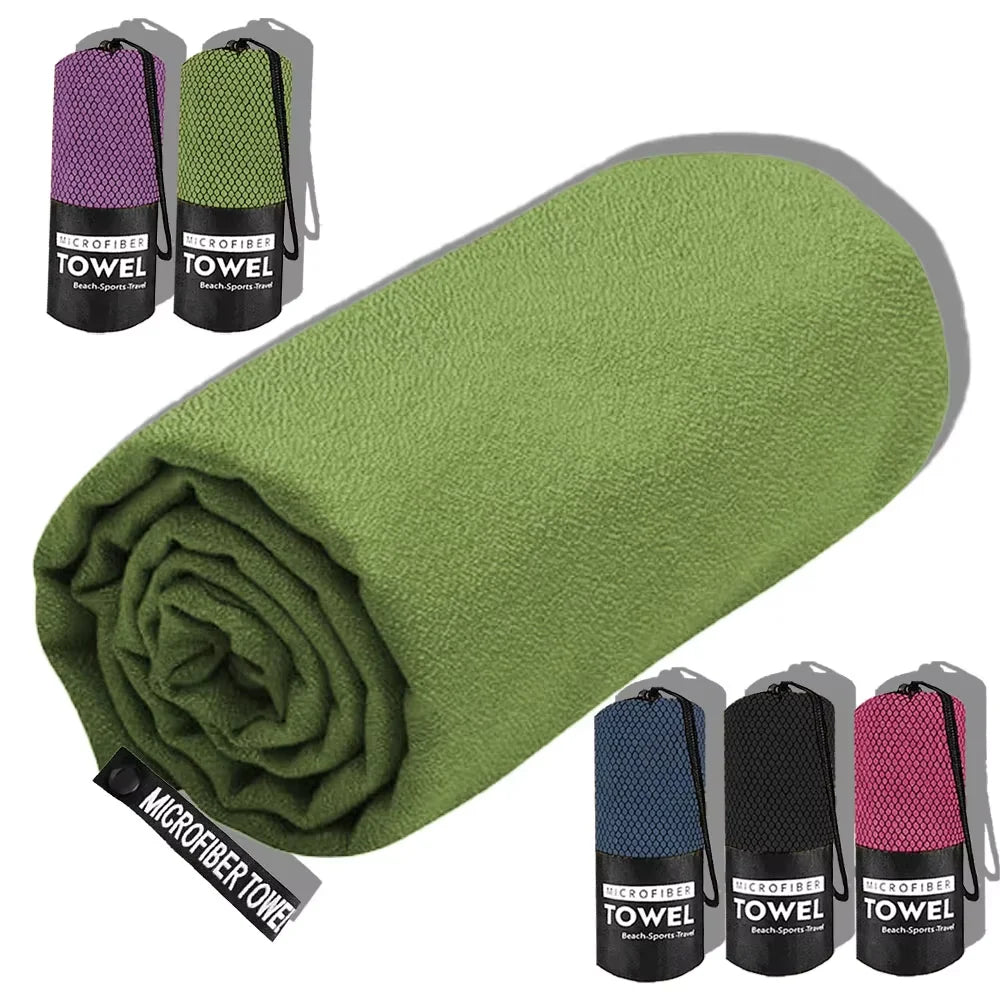 Microfiber Towel – Quick-Dry Sports, Beach & Travel Towel