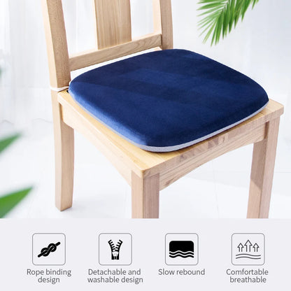Memory Foam Seat Cushion for Office, Car & Home Use