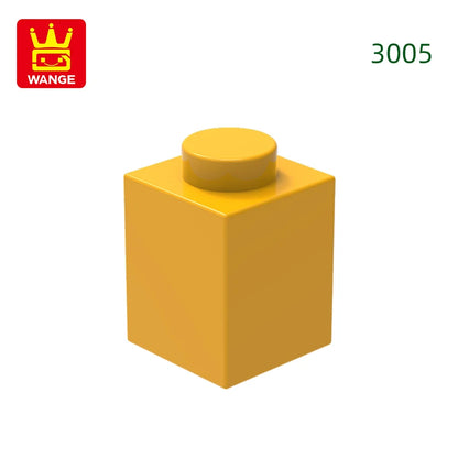 Wange 3005 1x1 Basic Brick MOC Parts – 232pcs Bulk Pack