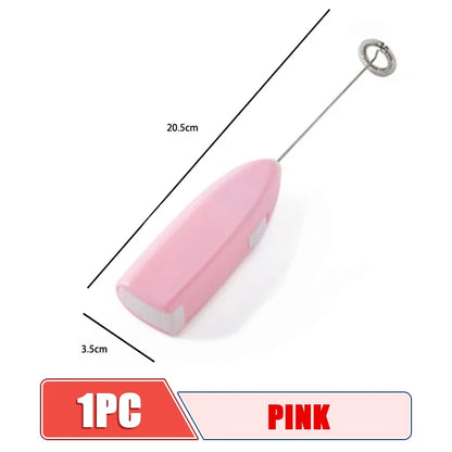 Mini Handheld Milk Frother – Electric Coffee Whisk & Egg Beater