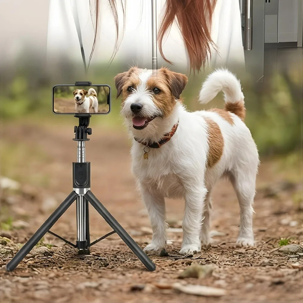170cm Selfie Stick Tripod – Bluetooth, Reinforced & Portable