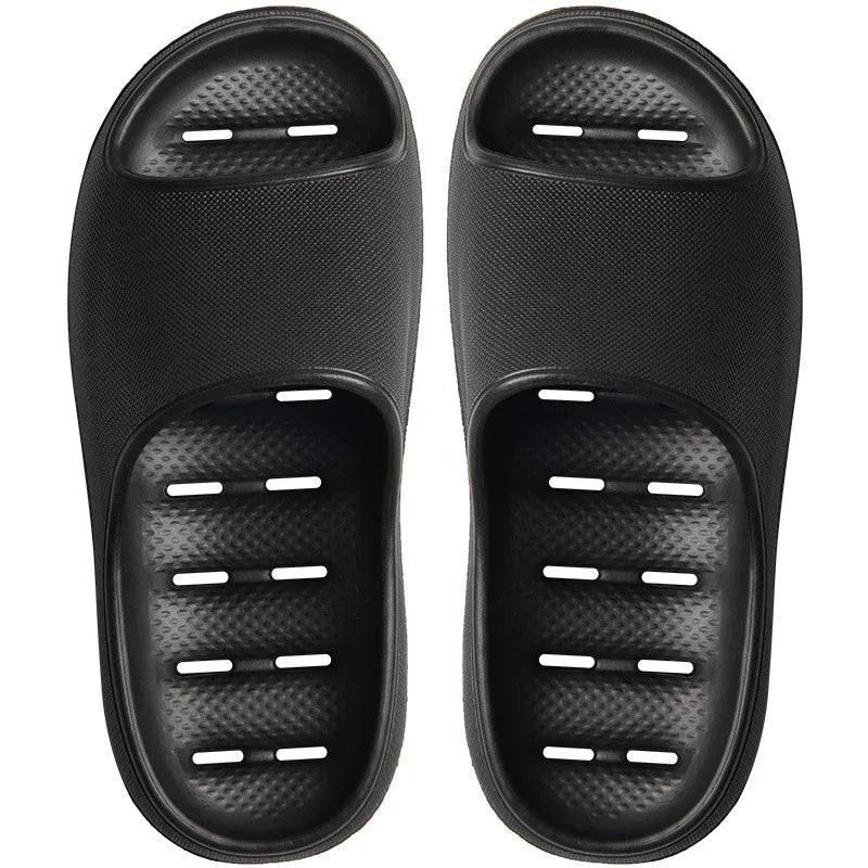 Men's Quick-Dry Anti-Slip Bath Slippers – EVA Shower Sandals