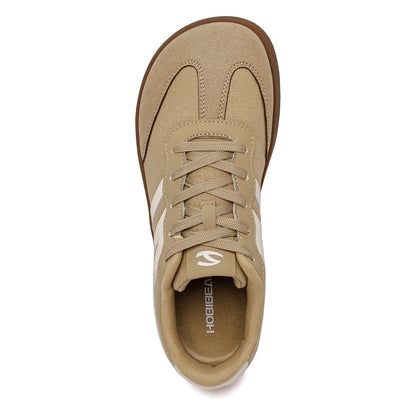 Hobibear Wide Toe Sneakers – Men's & Women's Minimalist Lace-Up Walking Shoes